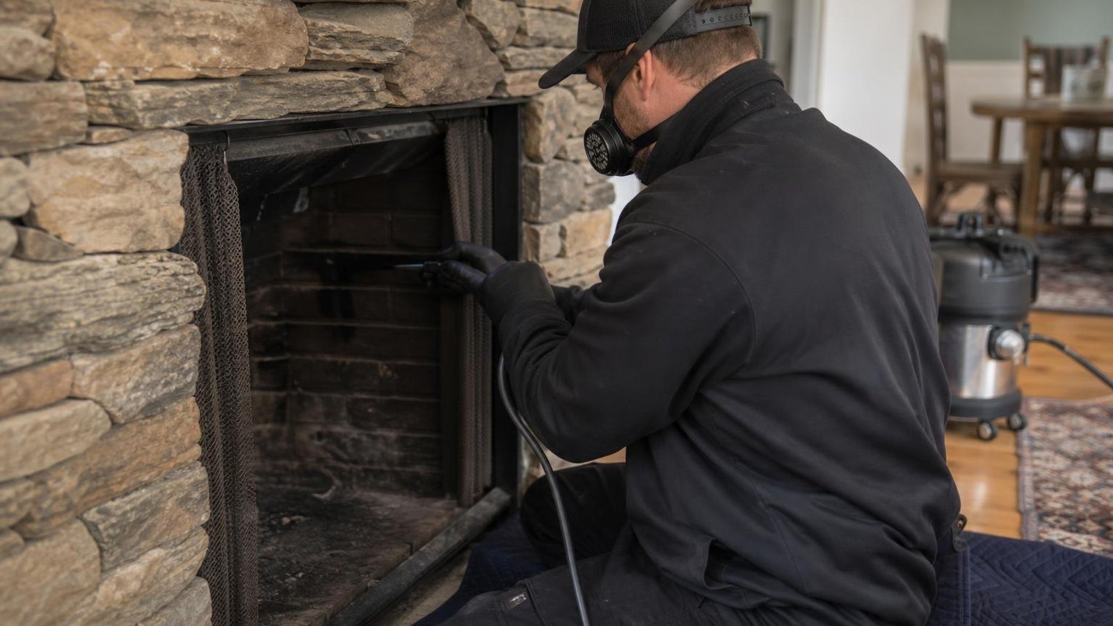 Practical chimney sweep & inspection in Northfield